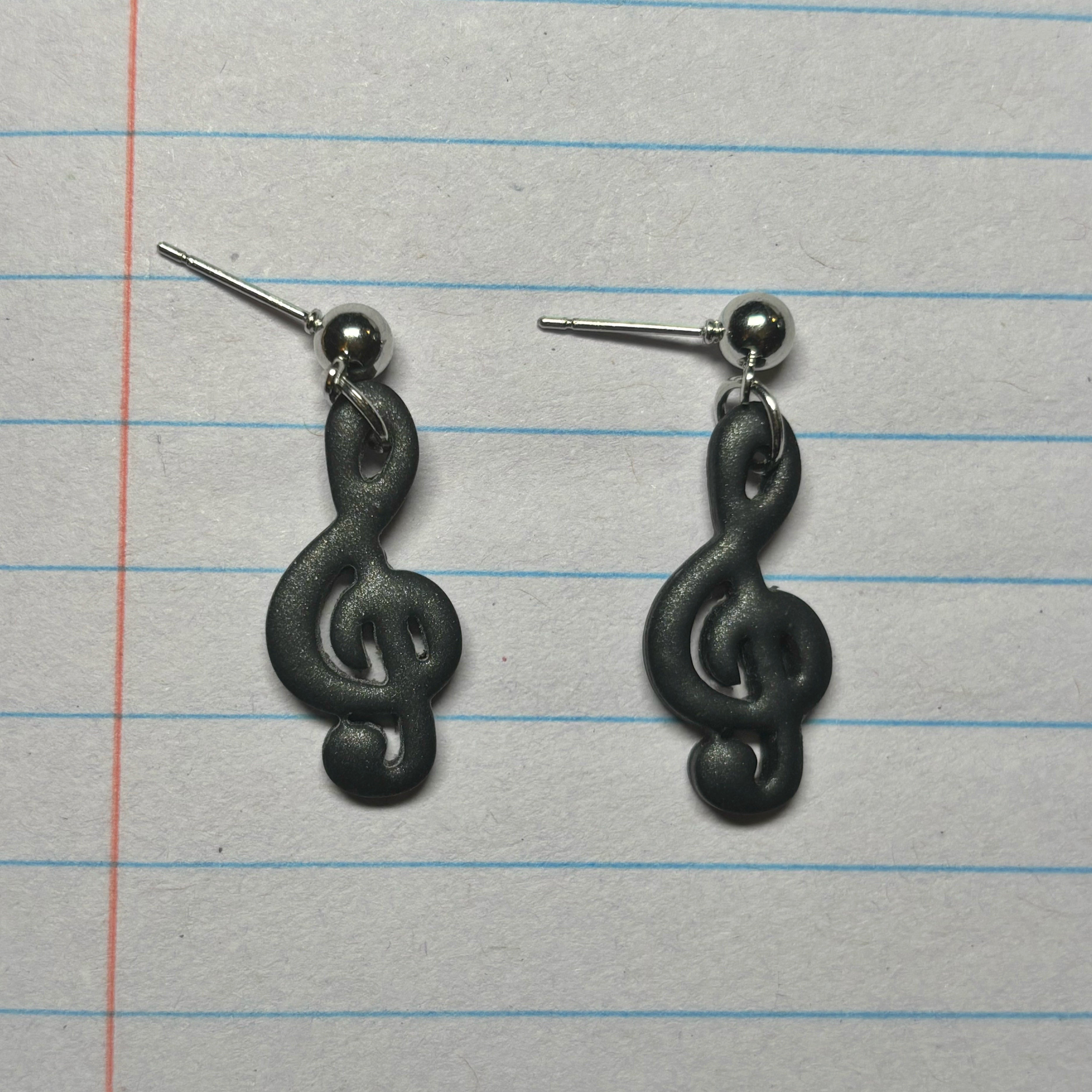 Treble Clef Dangles