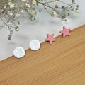 Starfish & Sand Dollar Stud Duo