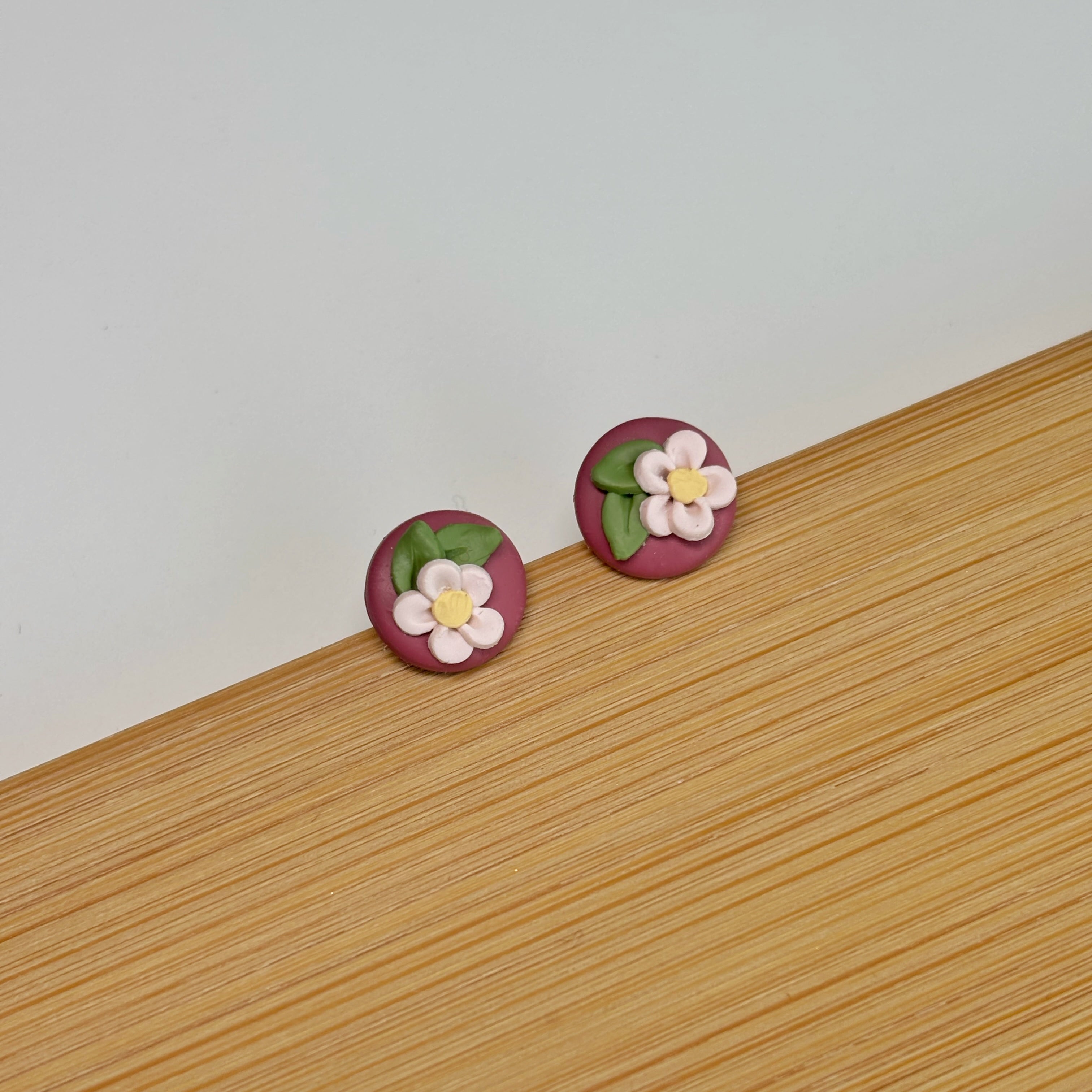 Tiny Floral Studs