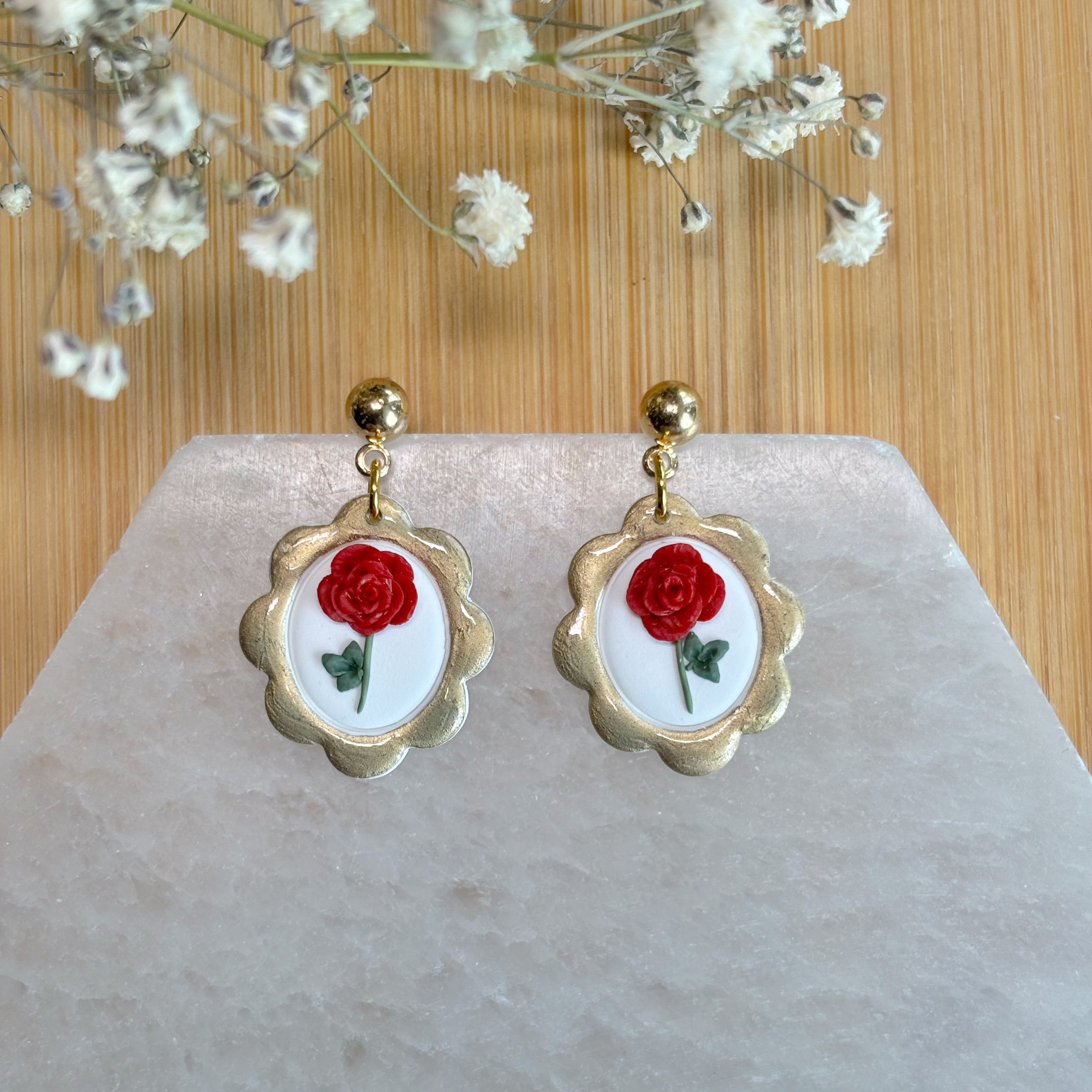 Birth Flower Dangles