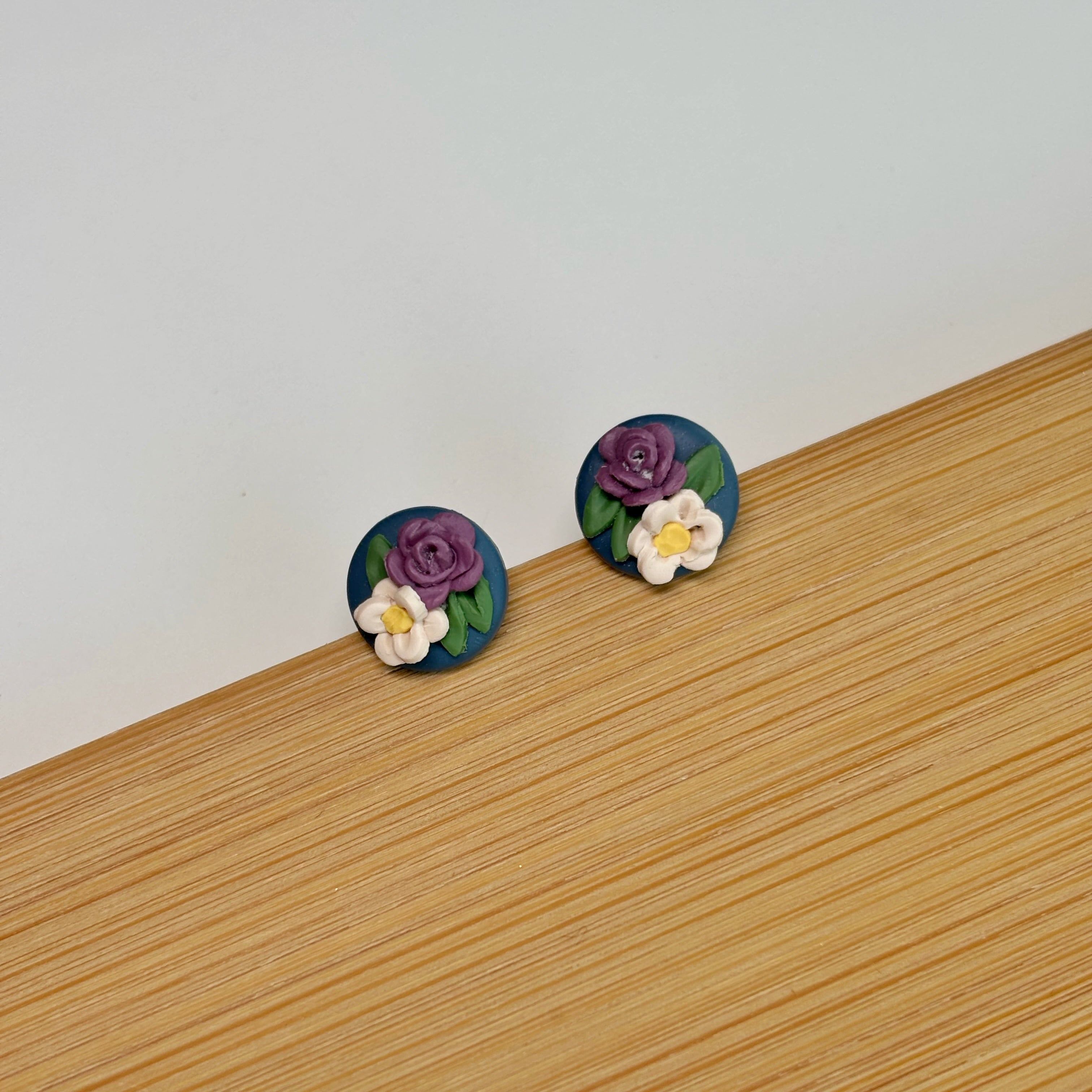 Tiny Floral Studs