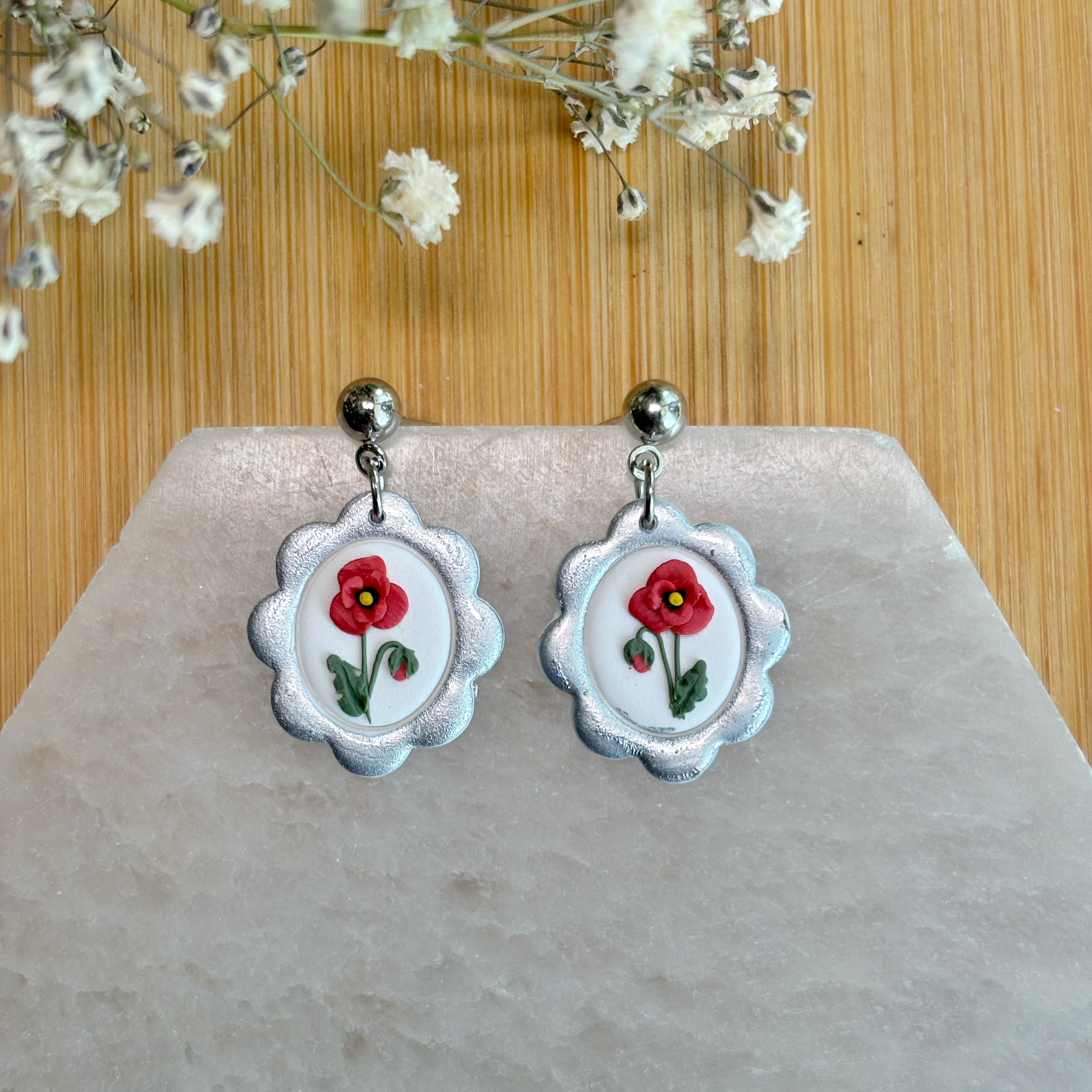 Birth Flower Dangles