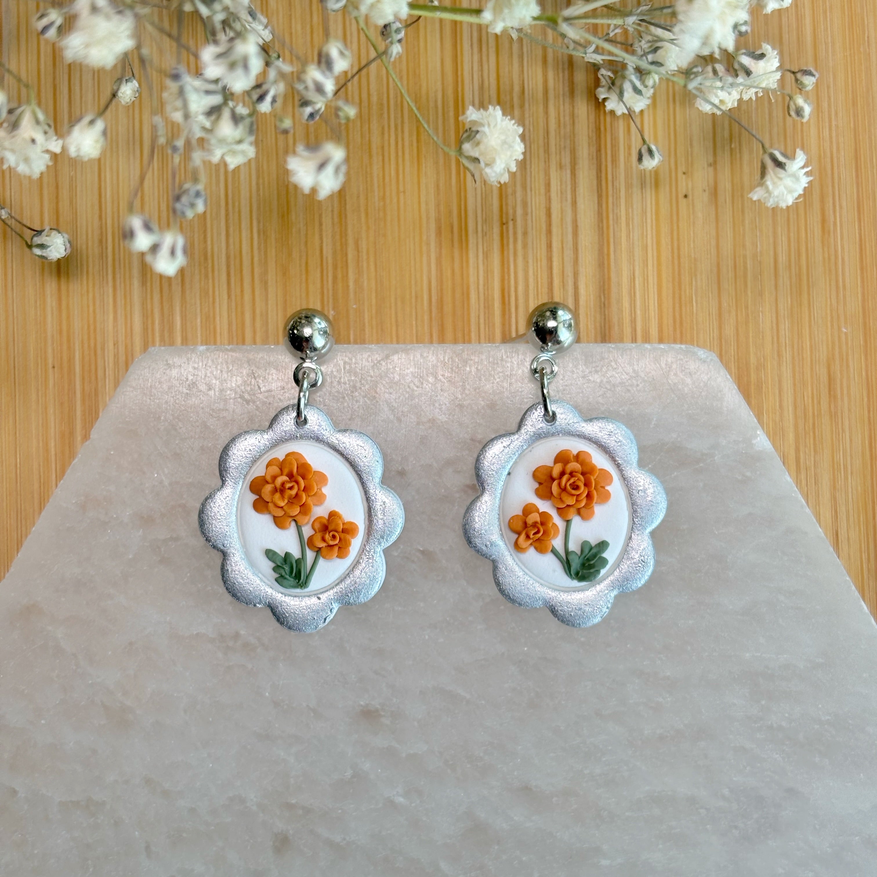 Birth Flower Dangles