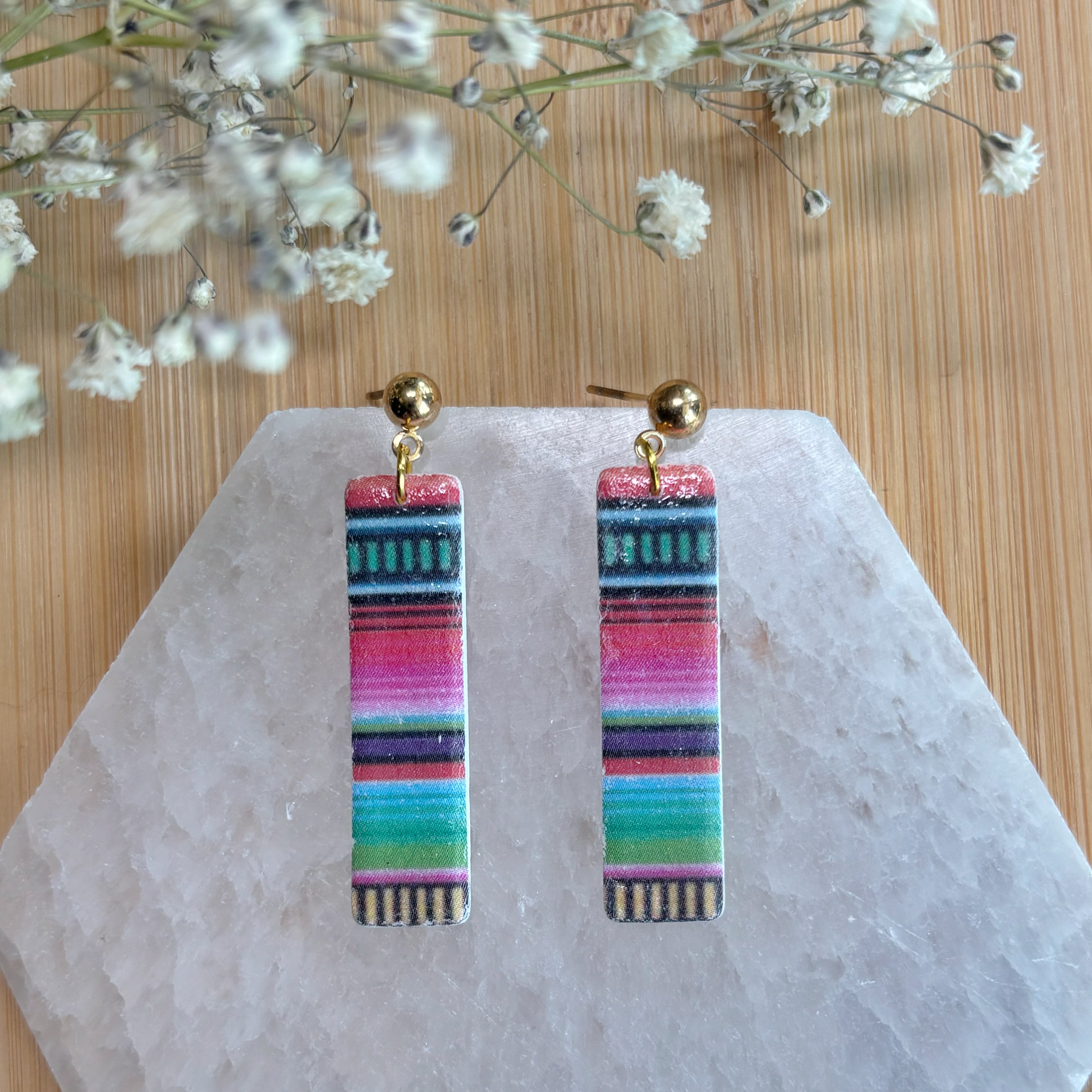 Serape Long Dangles