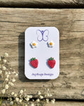 Strawberry Stud Duo
