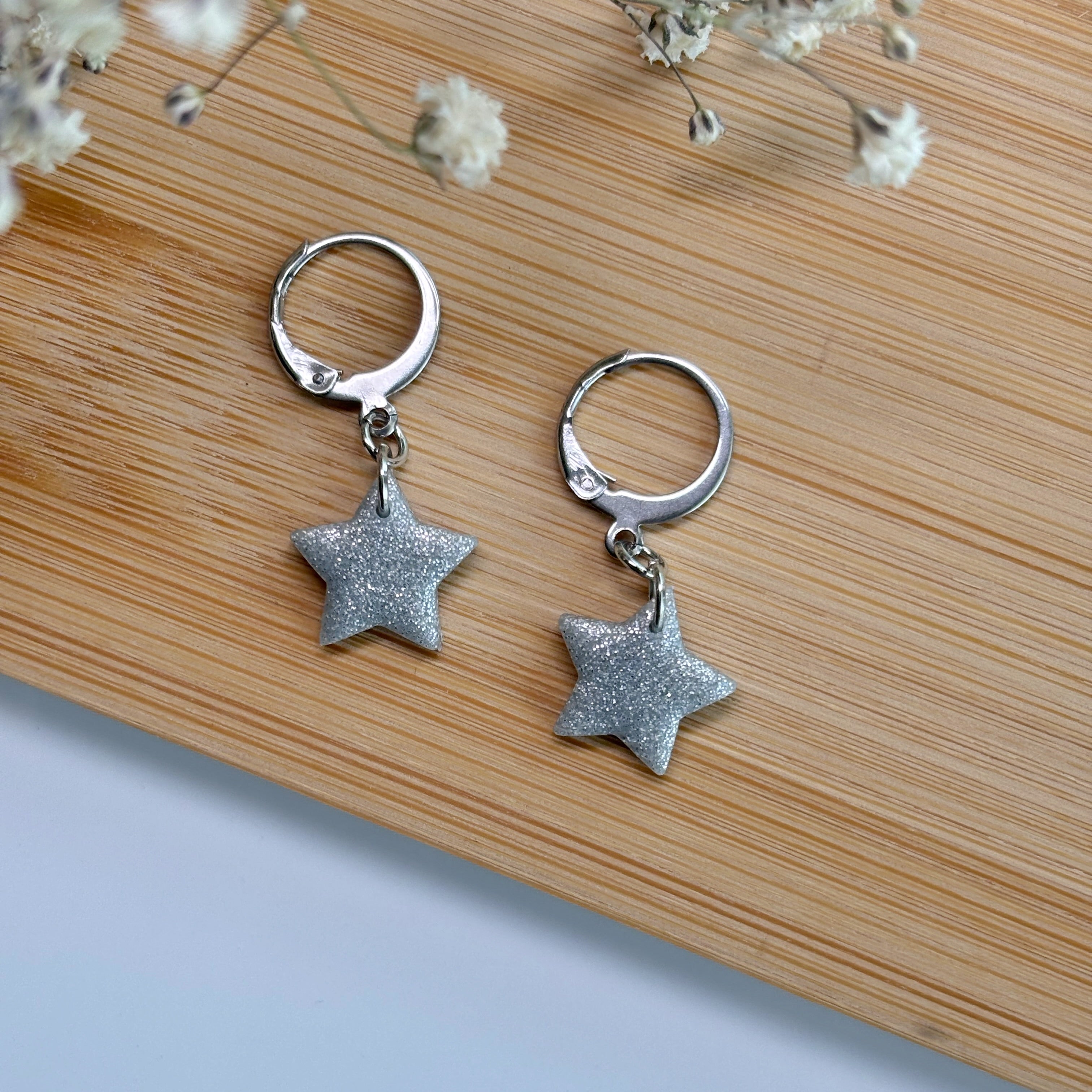 Sparkly Star Dangles