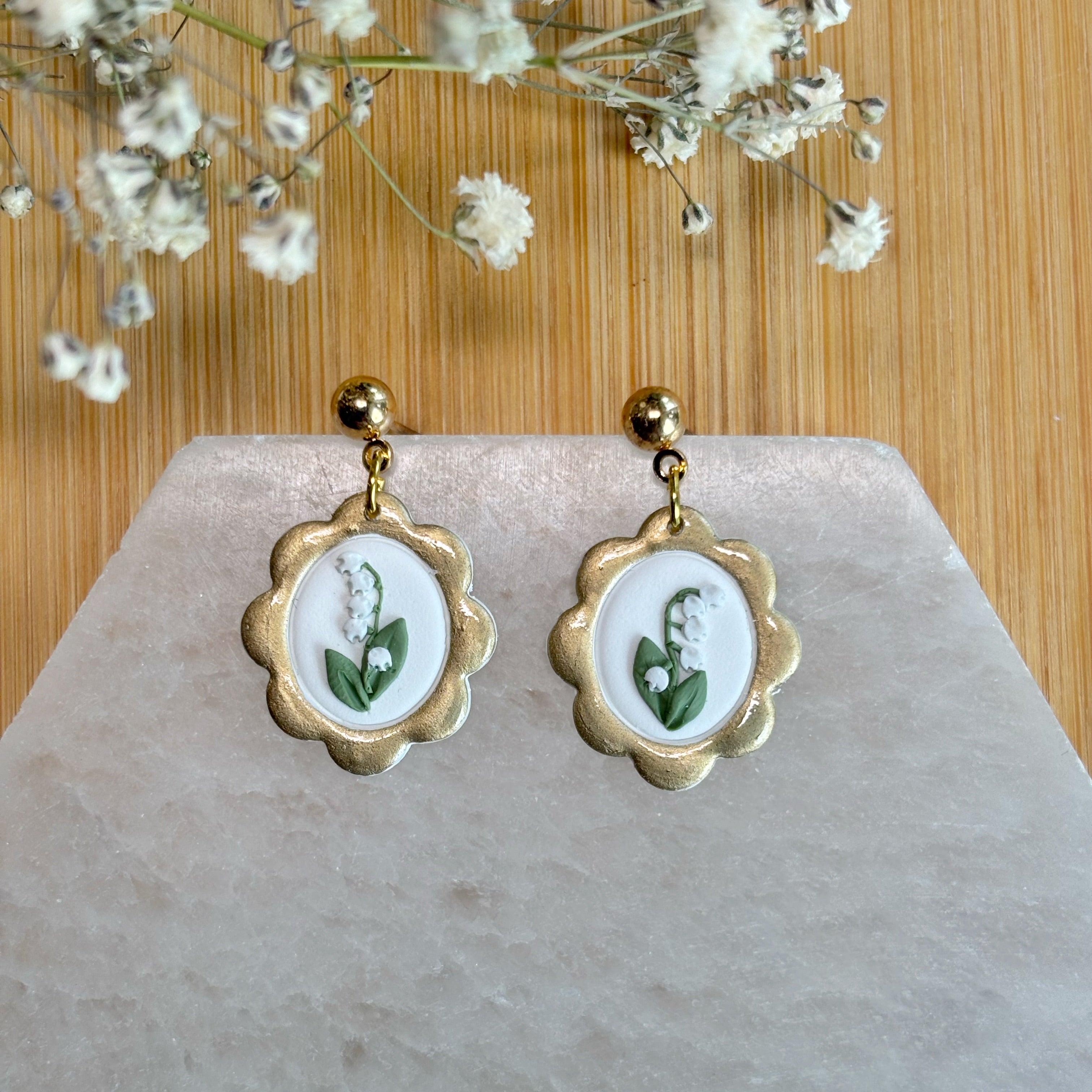 Birth Flower Dangles