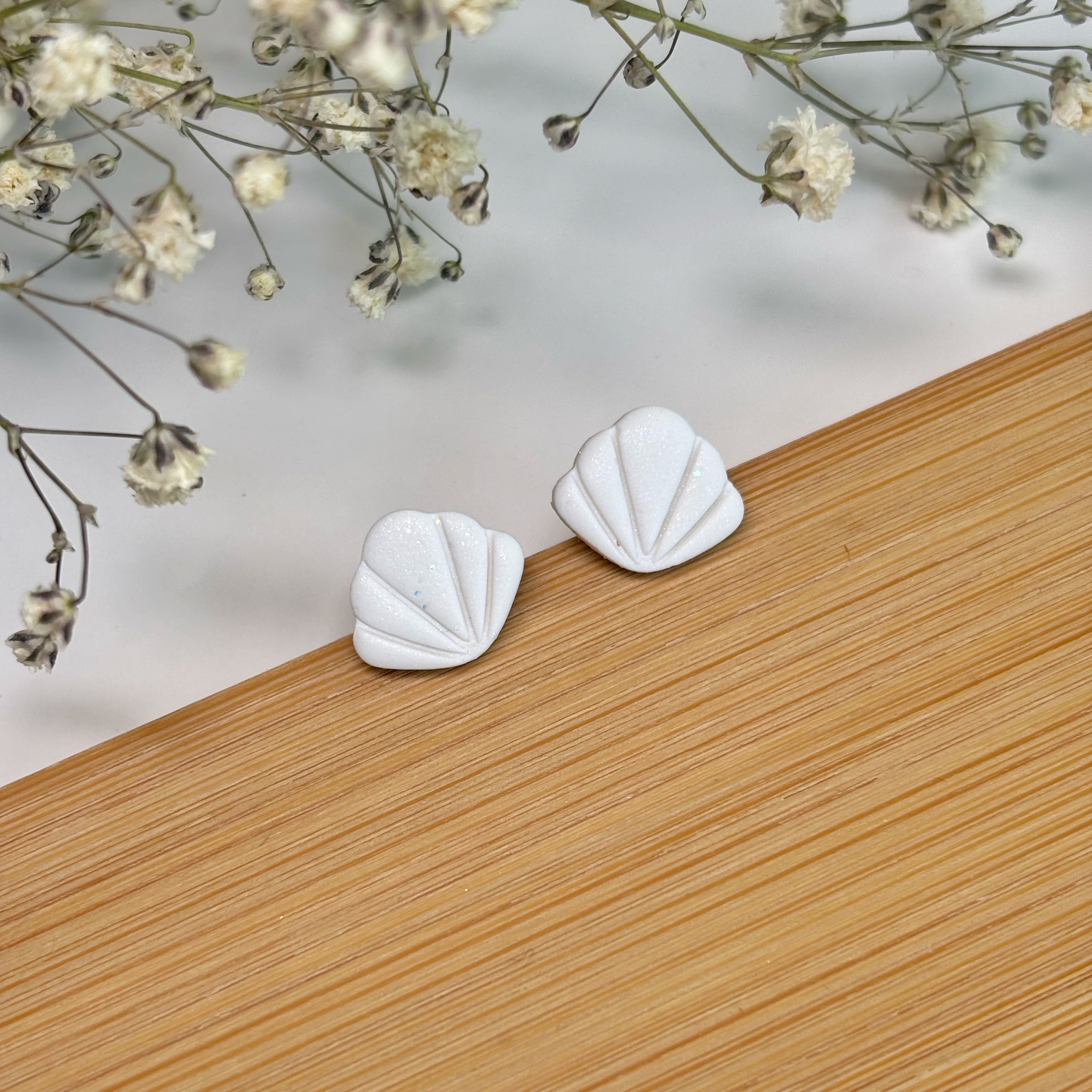 Sea Shell Studs