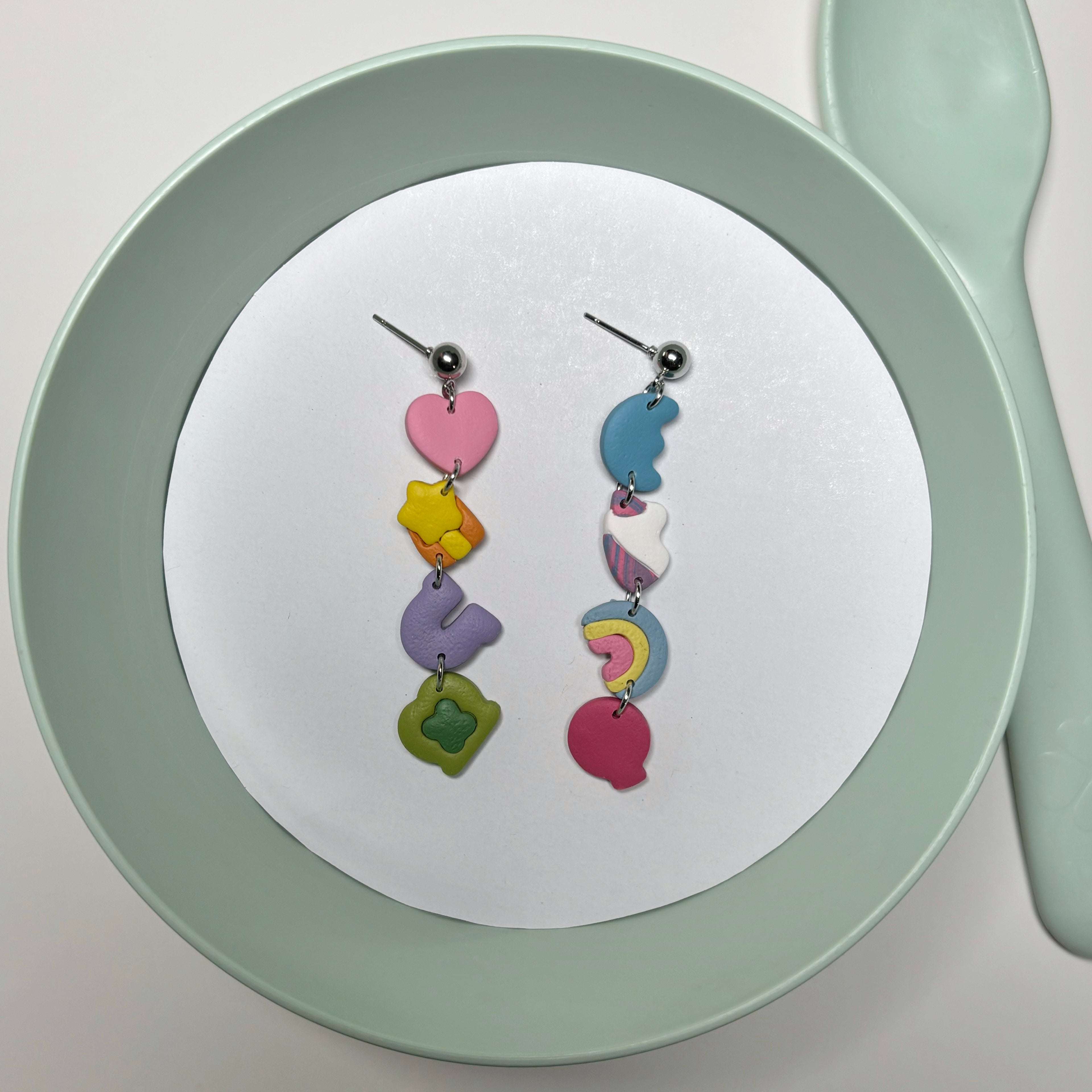 Lucky Marshmallow Dangles