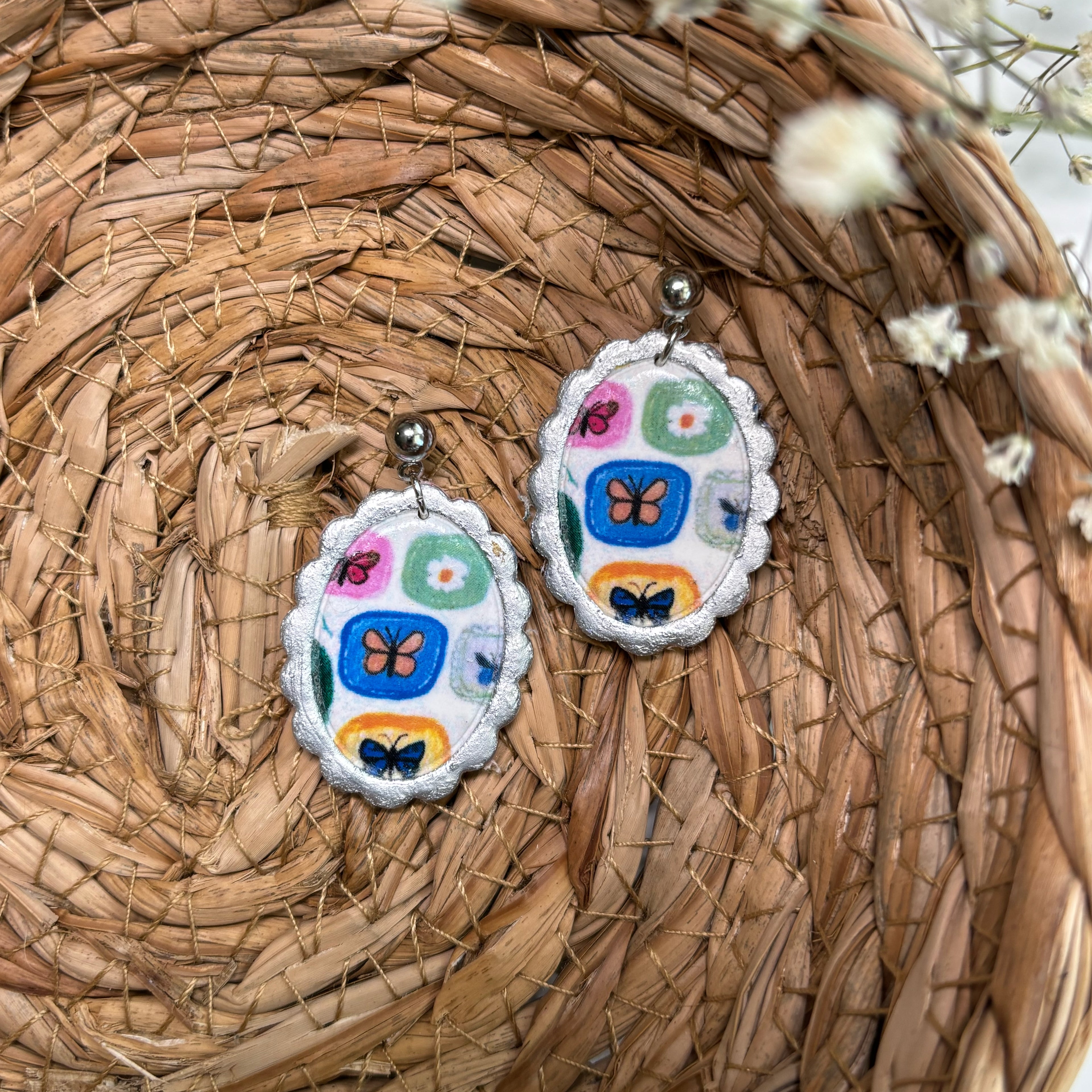 Framed Bugs Dangles