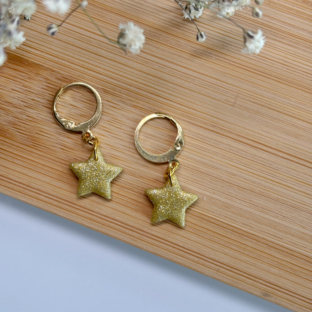 Sparkly Star Dangles