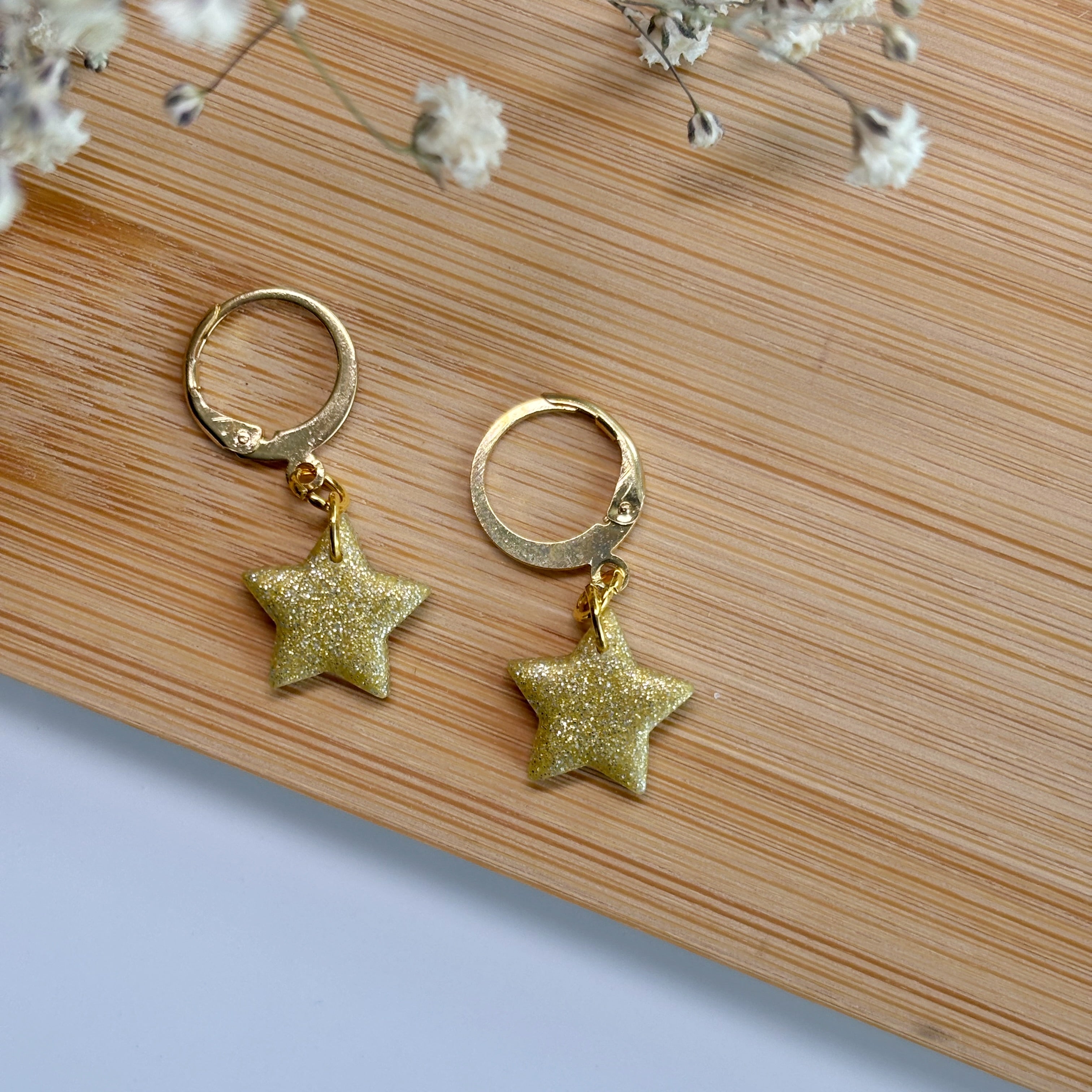 Sparkly Star Dangles