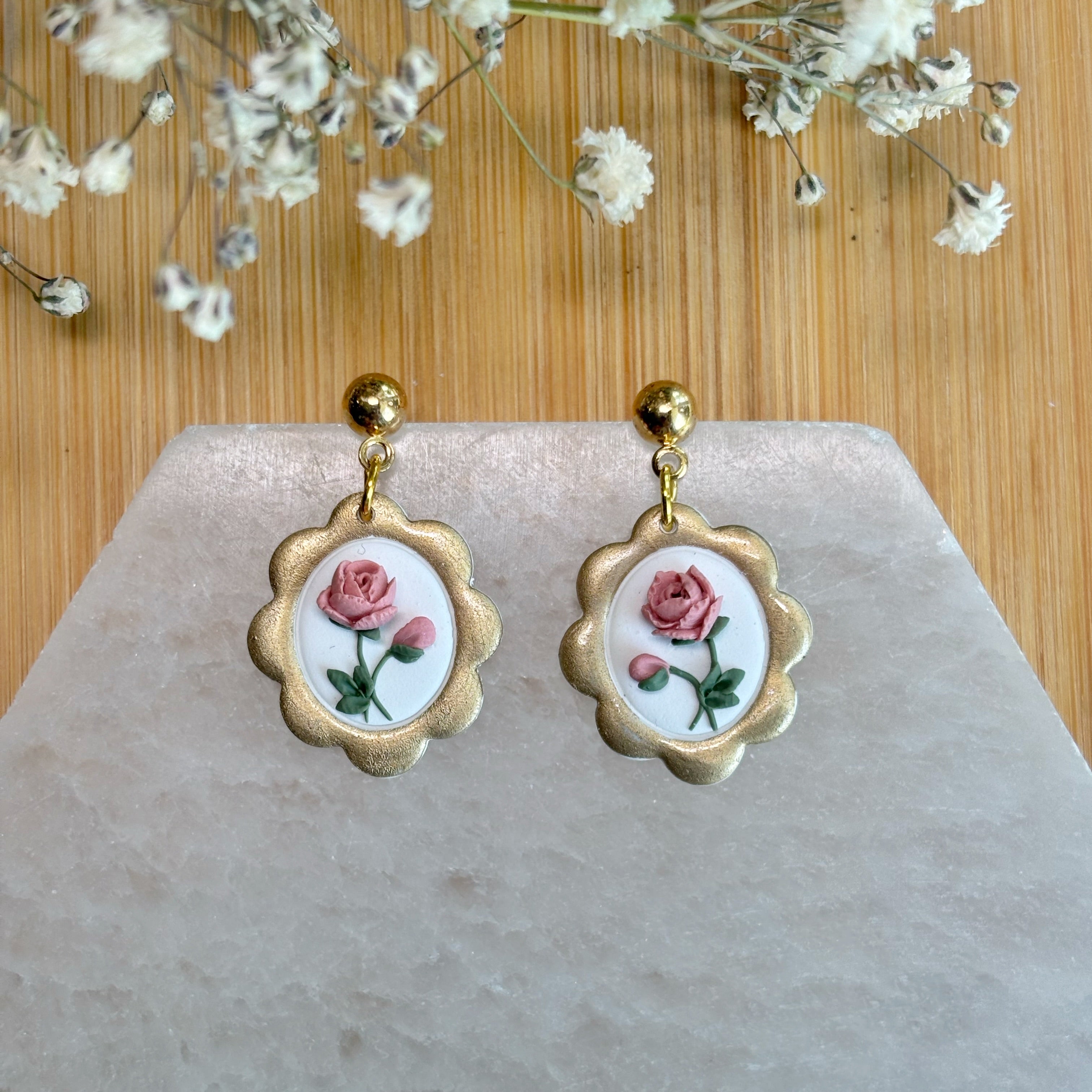 Birth Flower Dangles