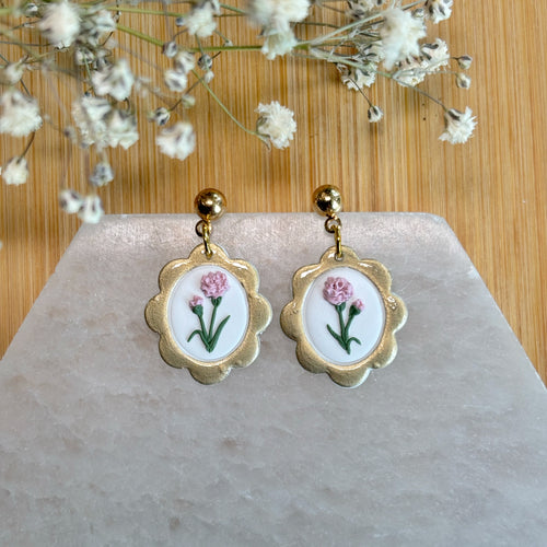 Birth Flower Dangles
