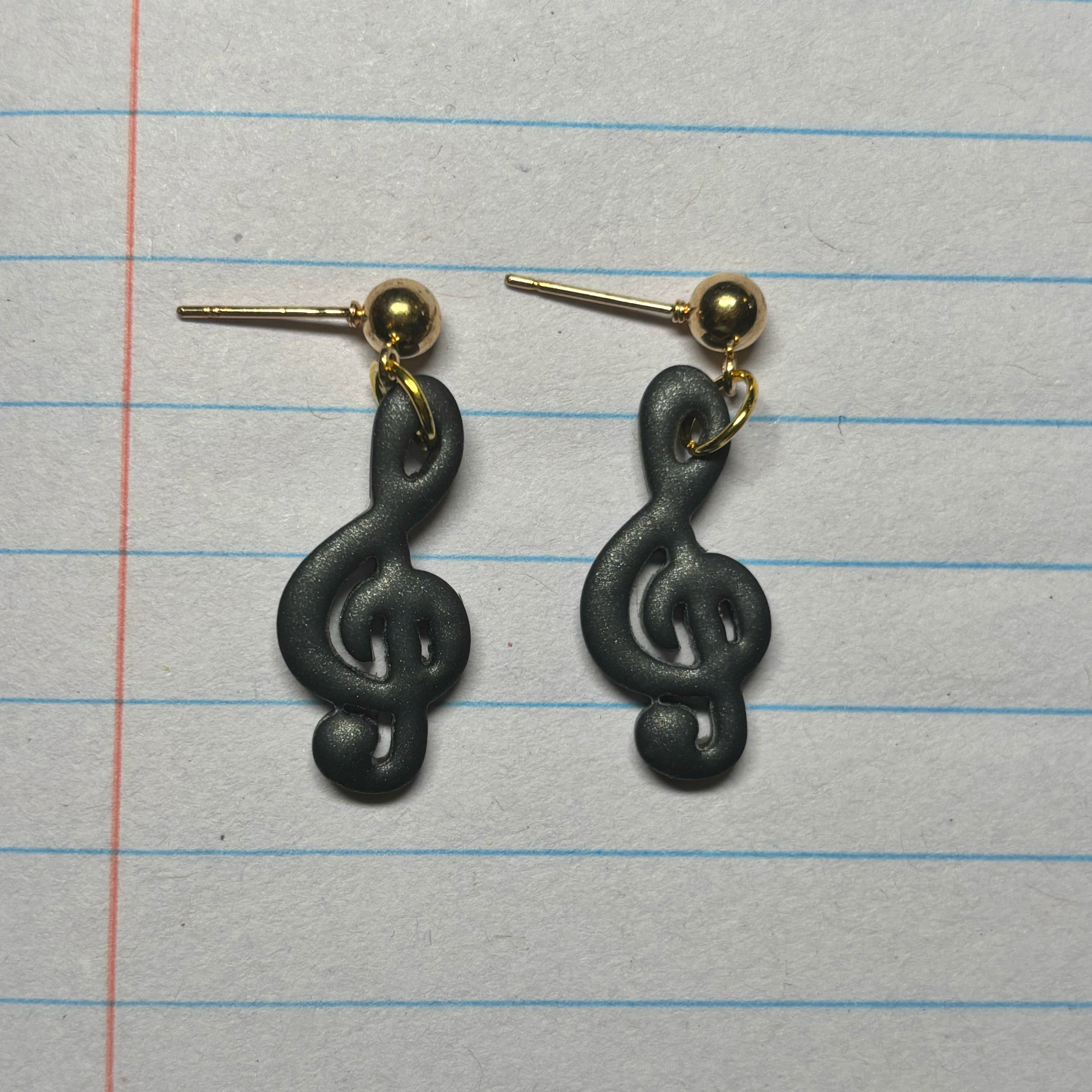 Treble Clef Dangles
