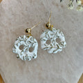 Gilded Skull Dangles