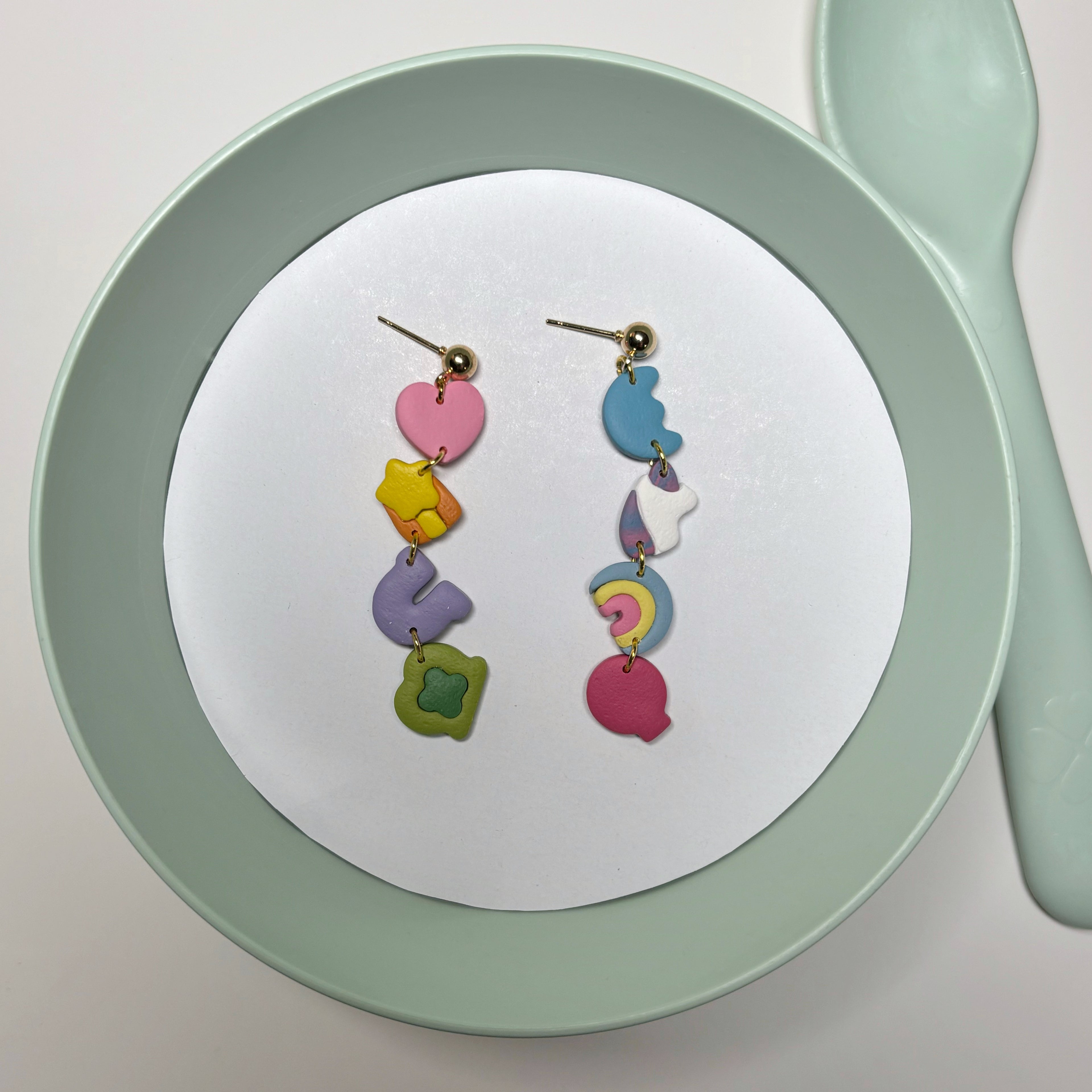 Lucky Marshmallow Dangles