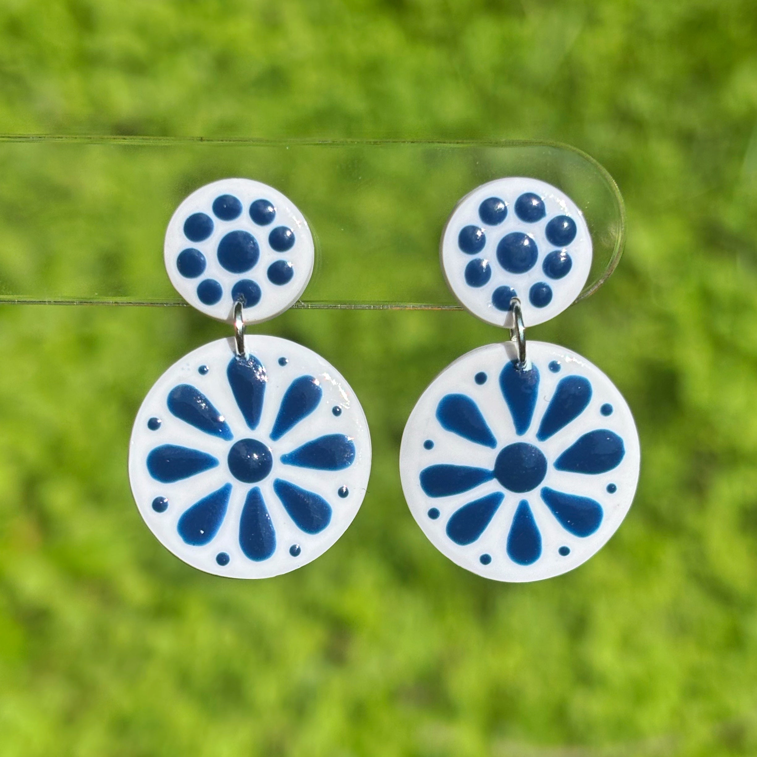 Talavera Circle Dangles