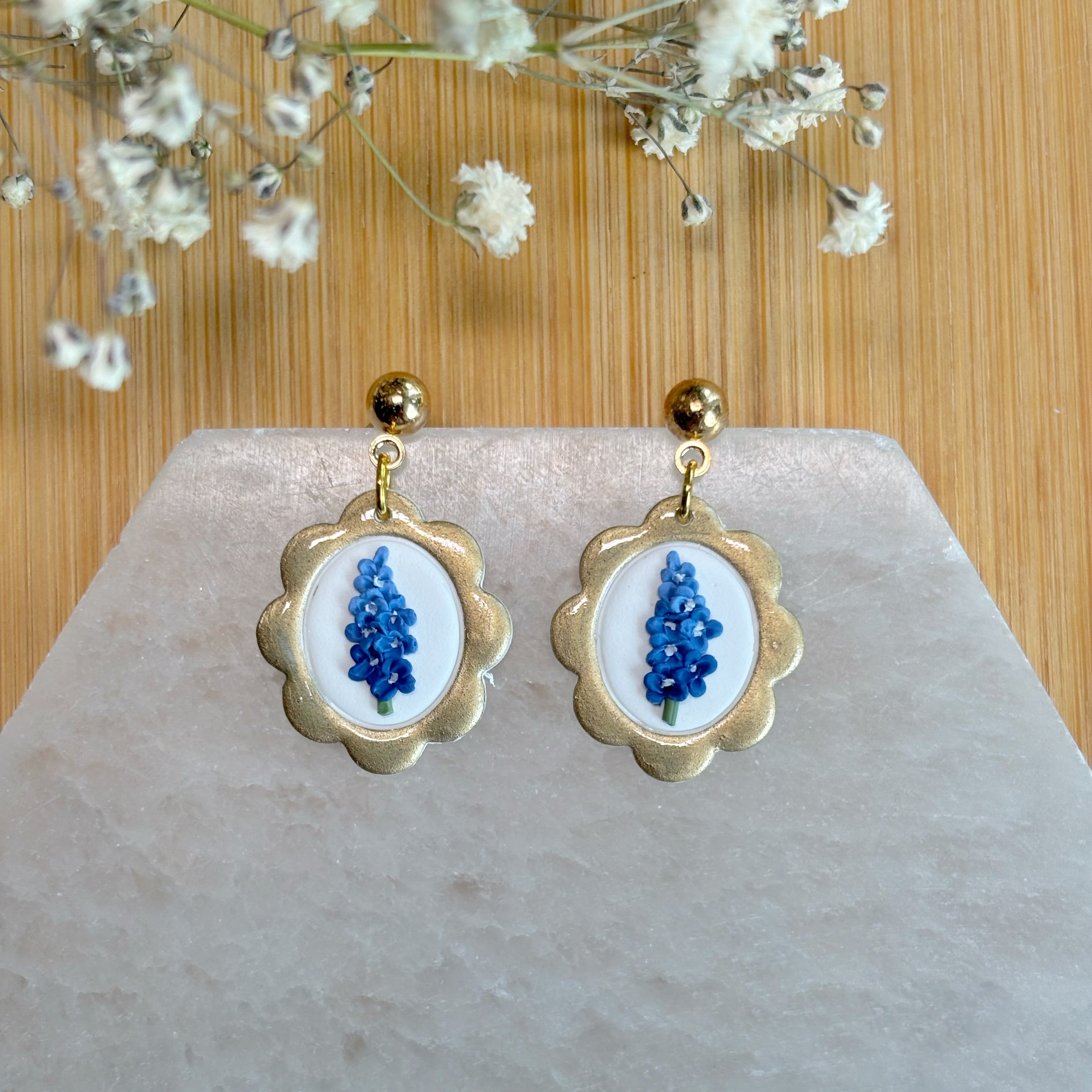 Birth Flower Dangles