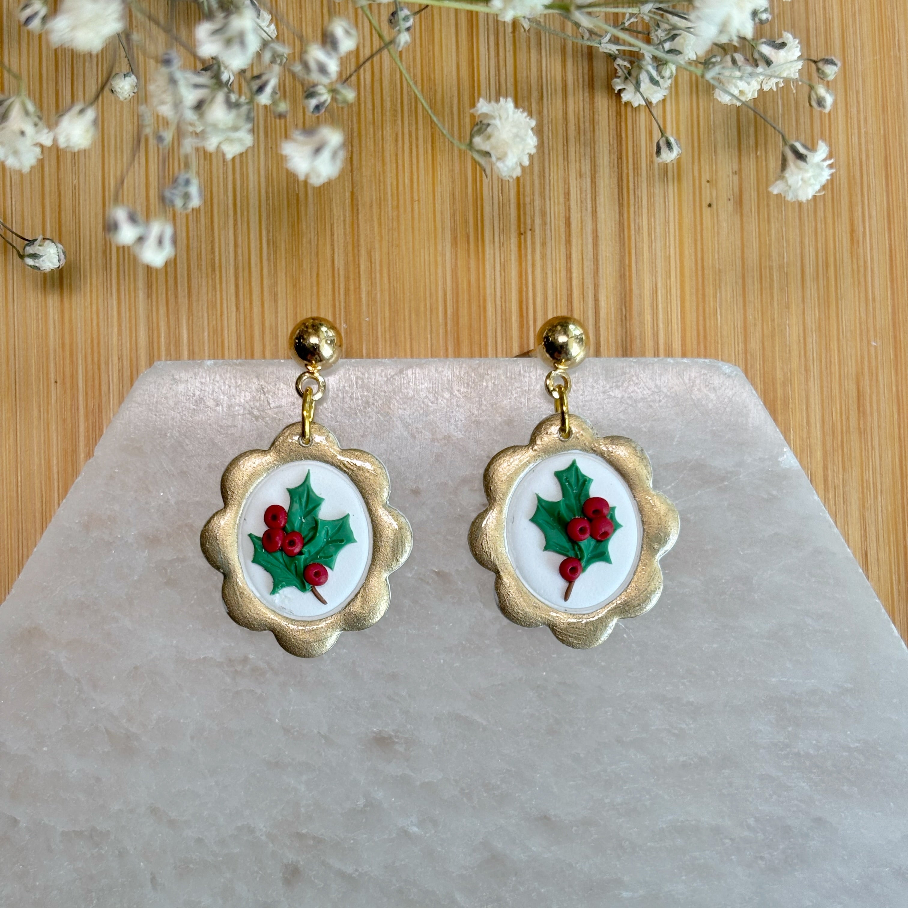 Birth Flower Dangles