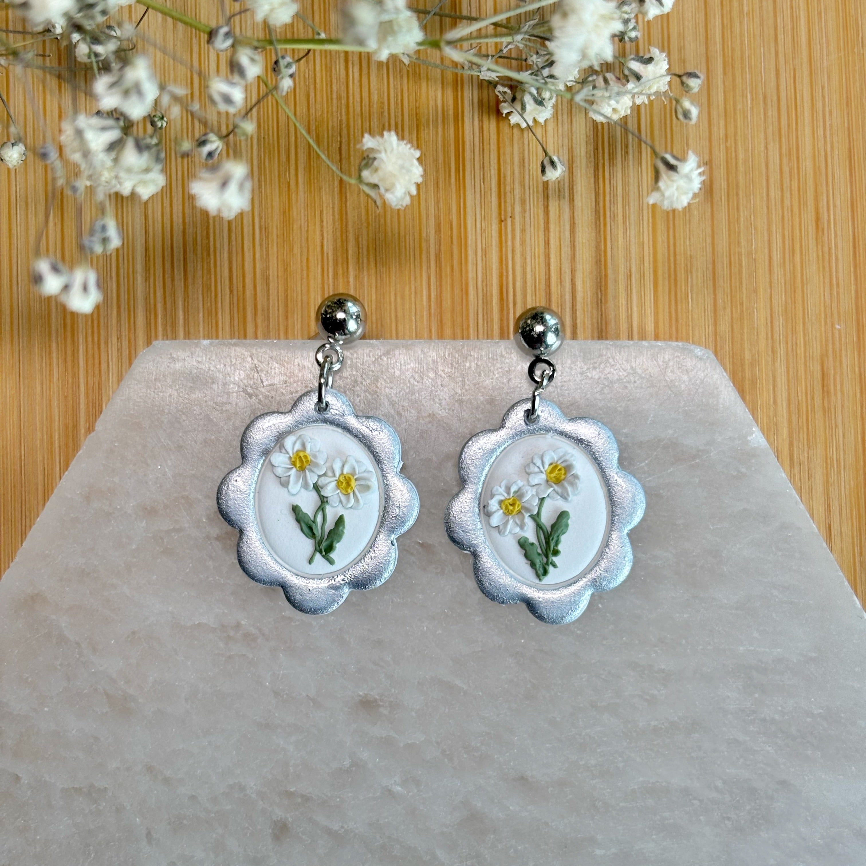 Birth Flower Dangles