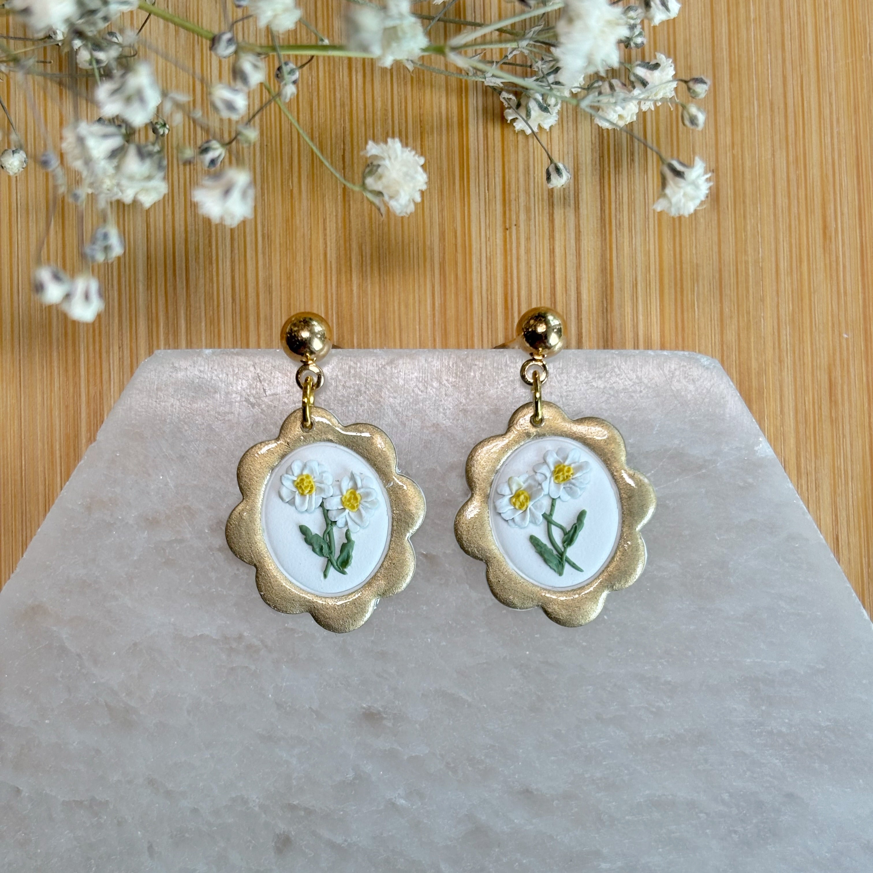 Birth Flower Dangles