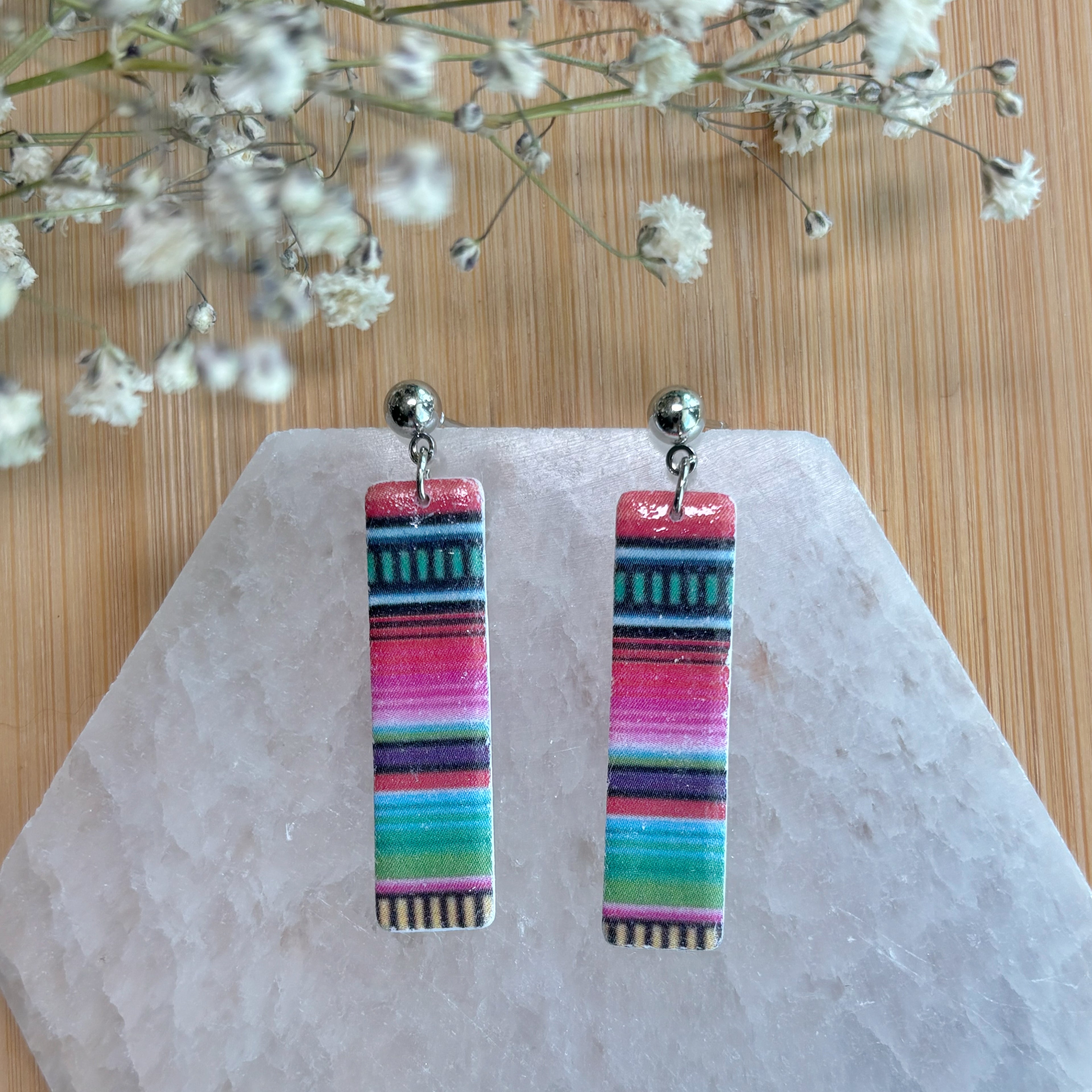 Serape Long Dangles